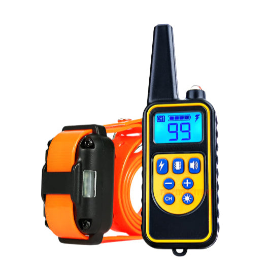 2700 FT Remote Dog Shock Training Collar Rechargeable Waterproof LCD Pet Trainer